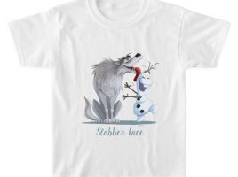 Olaf Licked By Wolf T-Shirt for Boys – Frozen – Customized | Disney Store can now be purchased online