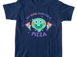22 ”My Soul Purpose Is Pizza” T-Shirt – Soul – Customized | Disney Store has hit the shelves
