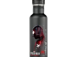 Spider-Man: Miles Morales Glitch Profile Stainless Steel Water Bottle – Customized | Disney Store is available online