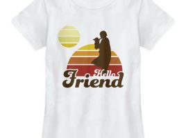 The Mandalorian And The Child ”Hello Friend” T-Shirt for Women – Star Wars: The Mandalorian – Customized | Disney Store now available for purchase