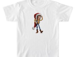 Woody in Santa Hat T-Shirt for Kids – Customized | Disney Store is now out for purchase