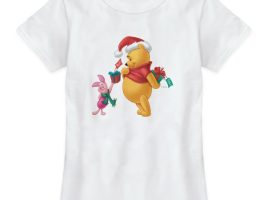 Piglet Gifting WInnie the Pooh T-Shirt for Women – Customized | Disney Store available online for purchase