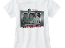WandaVision Vintage TV Set T-Shirt – Customized | Disney Store was released today