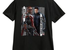 The Falcon and The Winter Soldier Character Badge T-Shirt for Boys – Customized | Disney Store available online