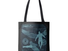 The Falcon and The Winter Soldier Schematic Tote Bag – Customized | Disney Store is now out for purchase