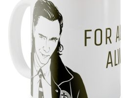 Loki Character Line Art Two-Tone Coffee Mug – Customized | Disney Store can now be purchased online