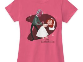 WandaVision: Newlyweds T-Shirt for Women – Customized | Disney Store is now available
