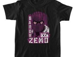 Baron Zemo Illustrated Graphic T-Shirt for Kids – The Falcon and the Winter Soldier – Customized | Disney Store is now out for purchase