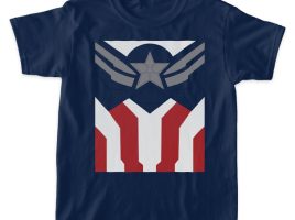 Captain America Suit T-Shirt for Kids – The Falcon and The Winter Soldier – Customized | Disney Store – Buy Online Now