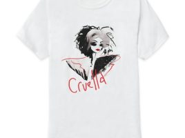 Cruella Fashion Illustration T-Shirt for Men – Customized | Disney Store is now out for purchase