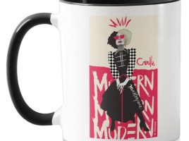 Cruella Modern Masterpiece Mug – Customized | Disney Store available online