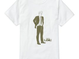 Mobius Character Line Art T-Shirt for Men – Loki – Customized | Disney Store now available