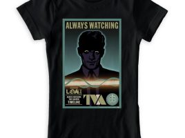 TVA Agent Always Watching T-Shirt for Kids – Loki – Customized | Disney Store is now out