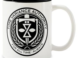 Time Variance Authority Seal Two-Tone Coffee Mug – Loki – Customized | Disney Store – Get It Here