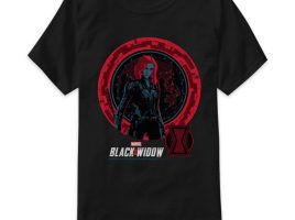 Black Widow Global Spy T-Shirt for Adults – Customized | Disney Store available online for purchase