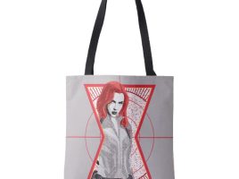 Black Widow Target Tote Bag – Customized | Disney Store now out for purchase