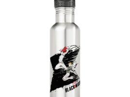 Black Widow and Yelena Painted Illustration Stainless Steel Water Bottle – Customized | Disney Store available online