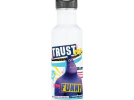 Monsters at Work ”Trust Me I’m Funny” Stainless Steel Water Bottle – Customized | Disney Store is now available for purchase