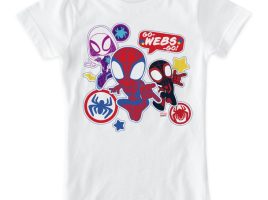 Marvel’s Spidey and His Amazing Friends ”Go Webs Go!” T-Shirt for Kids – Customized | Disney Store – Buy Online Now