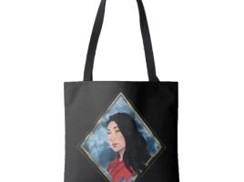 Katy Diamond Portrait Tote Bag – Shang-Chi and the Legend of the Ten Rings – Customized | Disney Store is here now