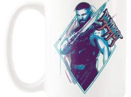 Razor Fist Diamond Portrait Two-Tone Coffee Mug – Shang-Chi and the Legend of the Ten Rings – Customized | Disney Store now out