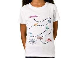 Adventures by Disney Map T-Shirt for Girls – Customizable | Disney Store is now available online
