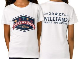 Adventures by Disney Badge T-Shirt for Girls – Customizable | Disney Store now out