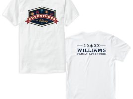 Adventures by Disney Badge T-Shirt for Men – Customizable | Disney Store was released today