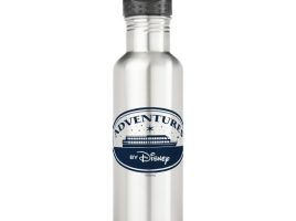 Adventures by Disney Boat Badge Stainless Steel Water Bottle – Customizable | Disney Store is here now