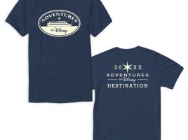 Adventures by Disney Boat Badge T-Shirt for Men – Customizable | Disney Store available online