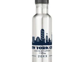 Adventures by Disney New York City Stainless Steel Water Bottle – Customizable | Disney Store now available