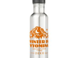 Adventures by Disney Winter in Wyoming Stainless Steel Water Bottle – Customizable | Disney Store is here now