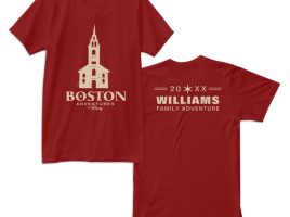 Adventures by Disney Boston Family Tee – Customizable | Disney Store is now out
