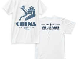 Adventures by Disney China Family Tee – Customizable | Disney Store has hit the shelves for purchase