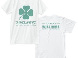 Adventures by Disney Ireland Family Tee – Customizable | Disney Store is now available for purchase