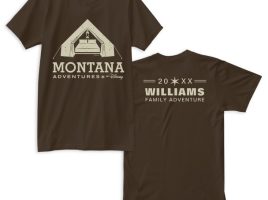 Adventures by Disney Montana Family Tee – Customizable | Disney Store has hit the shelves