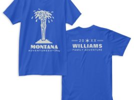 Adventures by Disney Montana & Old Faithful Family Tee – Customizable | Disney Store is available online