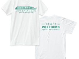 Adventures by Disney Seine River Cruise Family Tee – Customizable | Disney Store now available for purchase