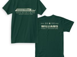 Adventures by Disney Seine River Cruise Family Tee – Customizable | Disney Store has hit the shelves