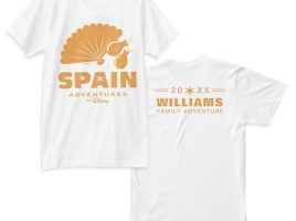 Adventures by Disney Spain Family Tee – Customizable | Disney Store can now be purchased online