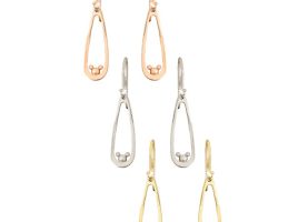 Mickey Mouse Drop Earrings – 14K now out