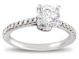 Fantasyland Castle Fairy Tale Diamond Engagement Ring now out