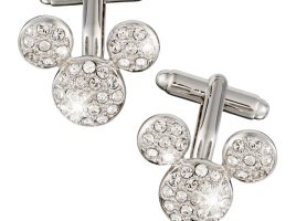 Mickey Mouse Icon Cufflinks by Arribas can now be purchased online