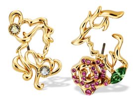Beauty and the Beast Earrings by Arribas is here now