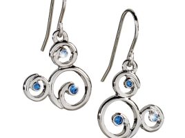 Mickey Mouse Filigree Icon Earrings by Arribas now available for purchase