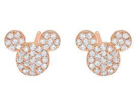 Mickey Mouse Icon Stud Earrings by CRISLU – Rose Gold is now out