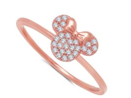 Minnie Mouse Icon Ring by CRISLU – Rose Gold has hit the shelves
