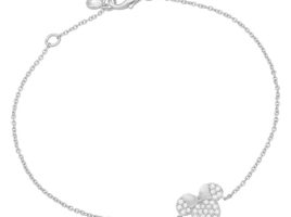 Minnie Mouse Icon Bracelet by CRISLU – Platinum now available