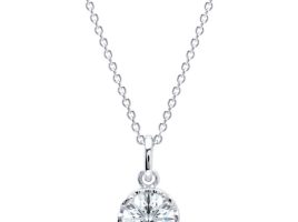 Cinderella Faceted Slipper Necklace by CRISLU was released today