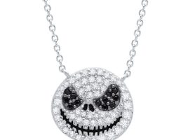 Jack Skellington Pavé Necklace by CRISLU is now out for purchase